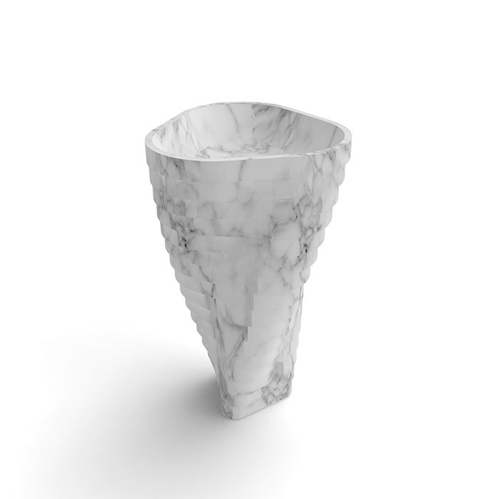 Vortice Напольная раковина стоящая прямоугольная Antoniolupi 