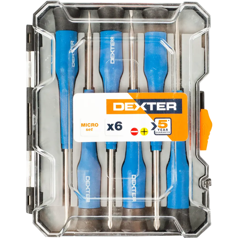 Набор прецизионных отверток Dexter для точных работ, 6 предметов 18149170 STLM-0009642 - Вид №18