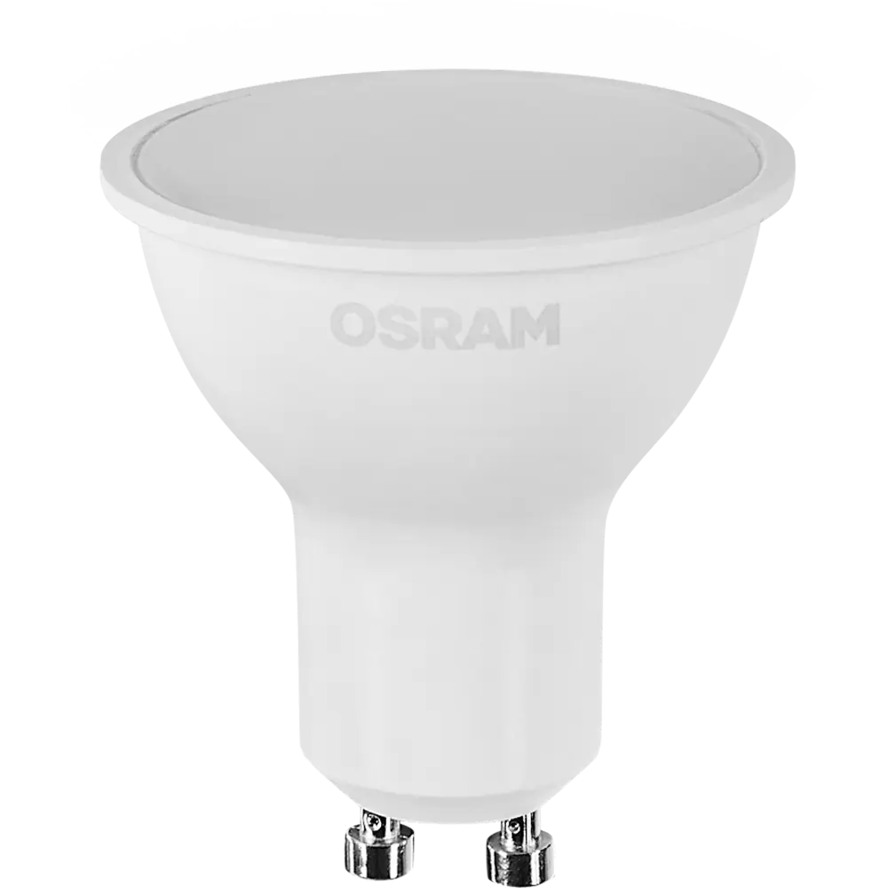 Светодиодная лампа OSRAM GU10 7W с теплым белым светом 89411179 STLM-1572000 - Вид №1