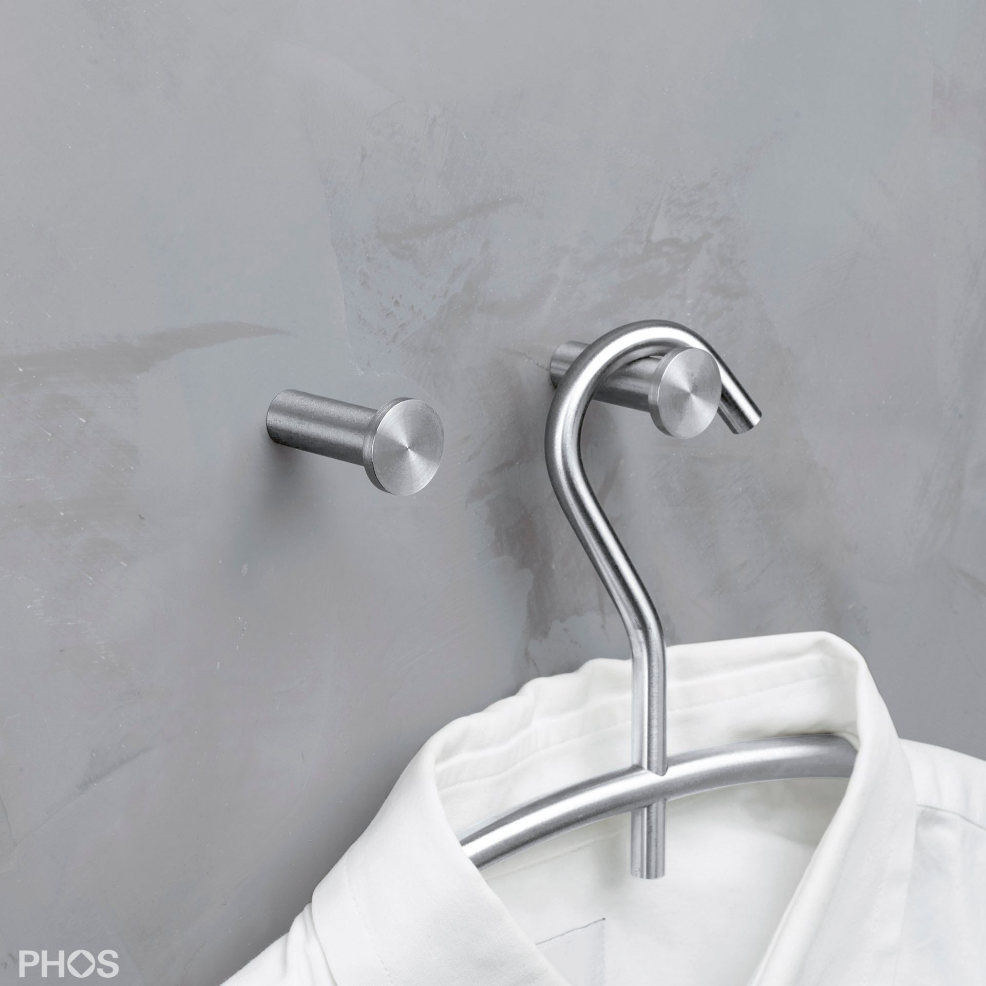 HA1-S Настенный крючок, модель bnd, ø12 мм PHOS  - Вид №1