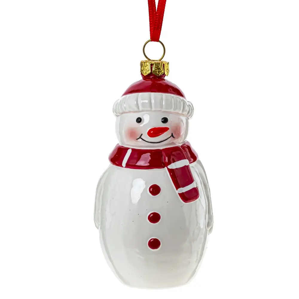 89378987 Украшение елочное «Снеговик», 934602 10.3x5.7x5.1 см STLM-1339768 Santreyd 