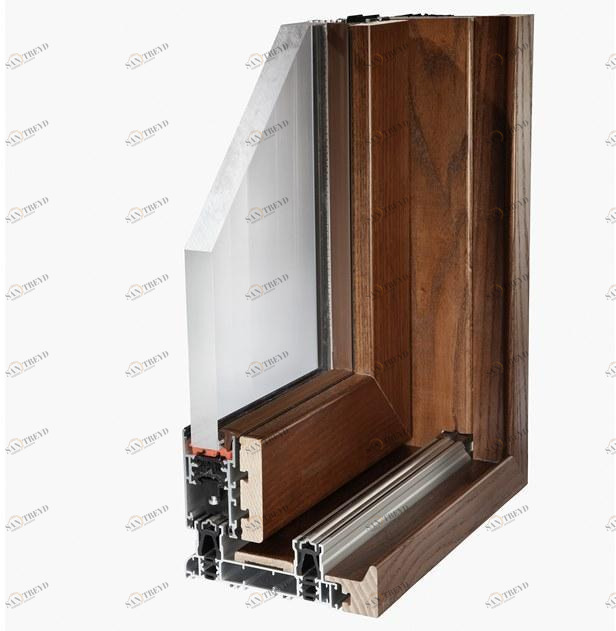 Fresia Alluminio Раздвижное окно из алюминия и дерева Slide sun-id-1344771