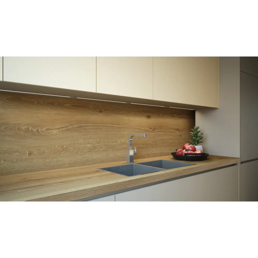 Столешница Santreyd Дуб Горный 300х60 см для просторной кухни 85361340 STLM-0062190 - Вид №7