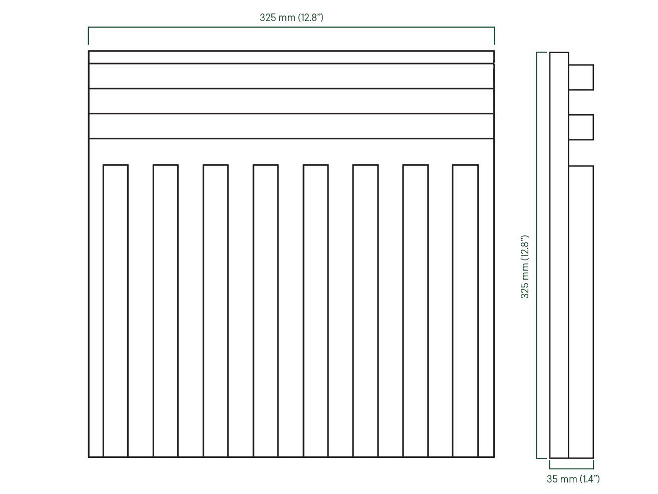 Акустическая панель из пробки GREENMOOD SILLON ARCH-00092945 - Вид №6