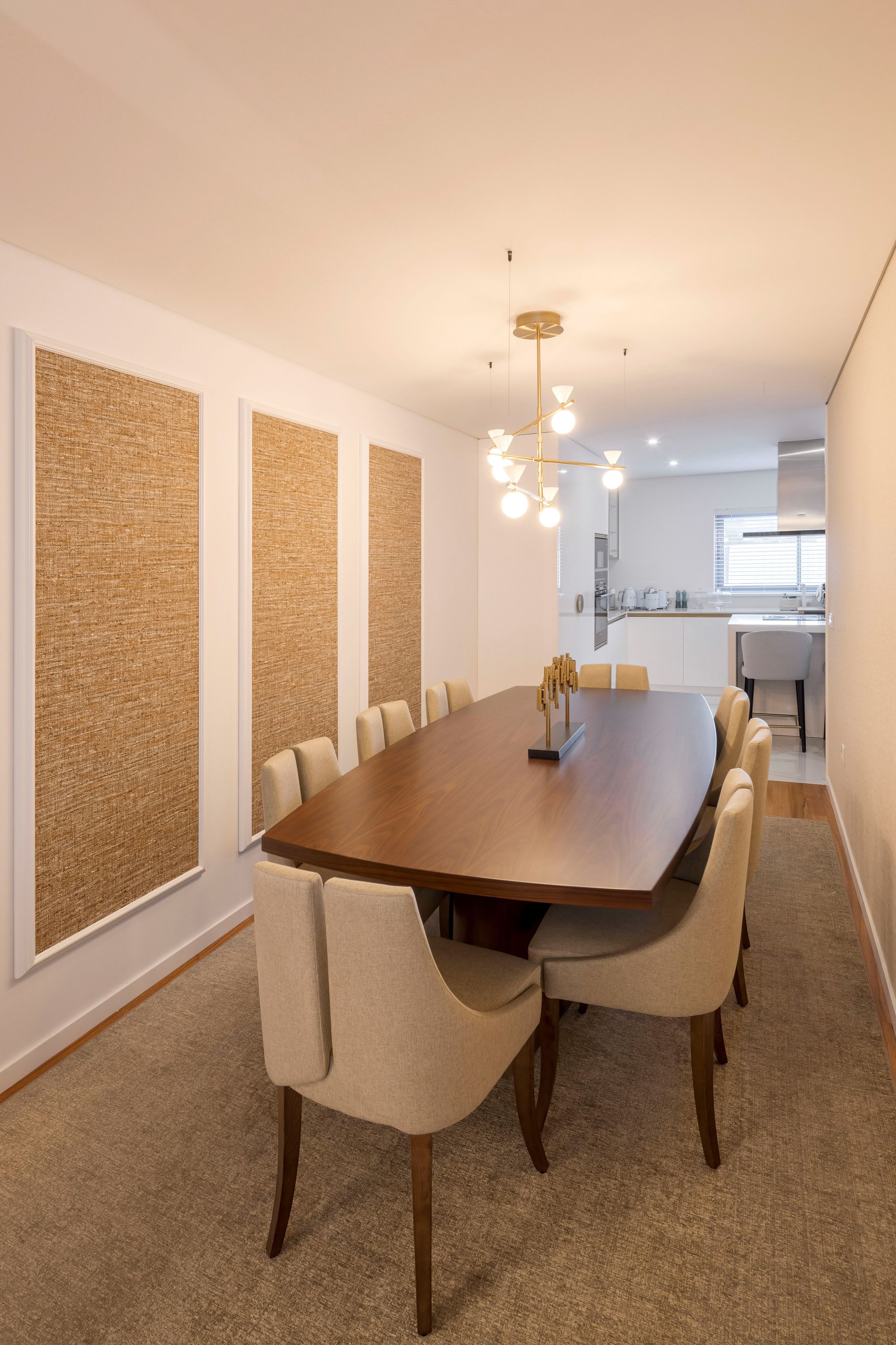 Прямоугольный обеденный стол из дуба Stylish Club Elea ARCH-00002523 - Вид №10