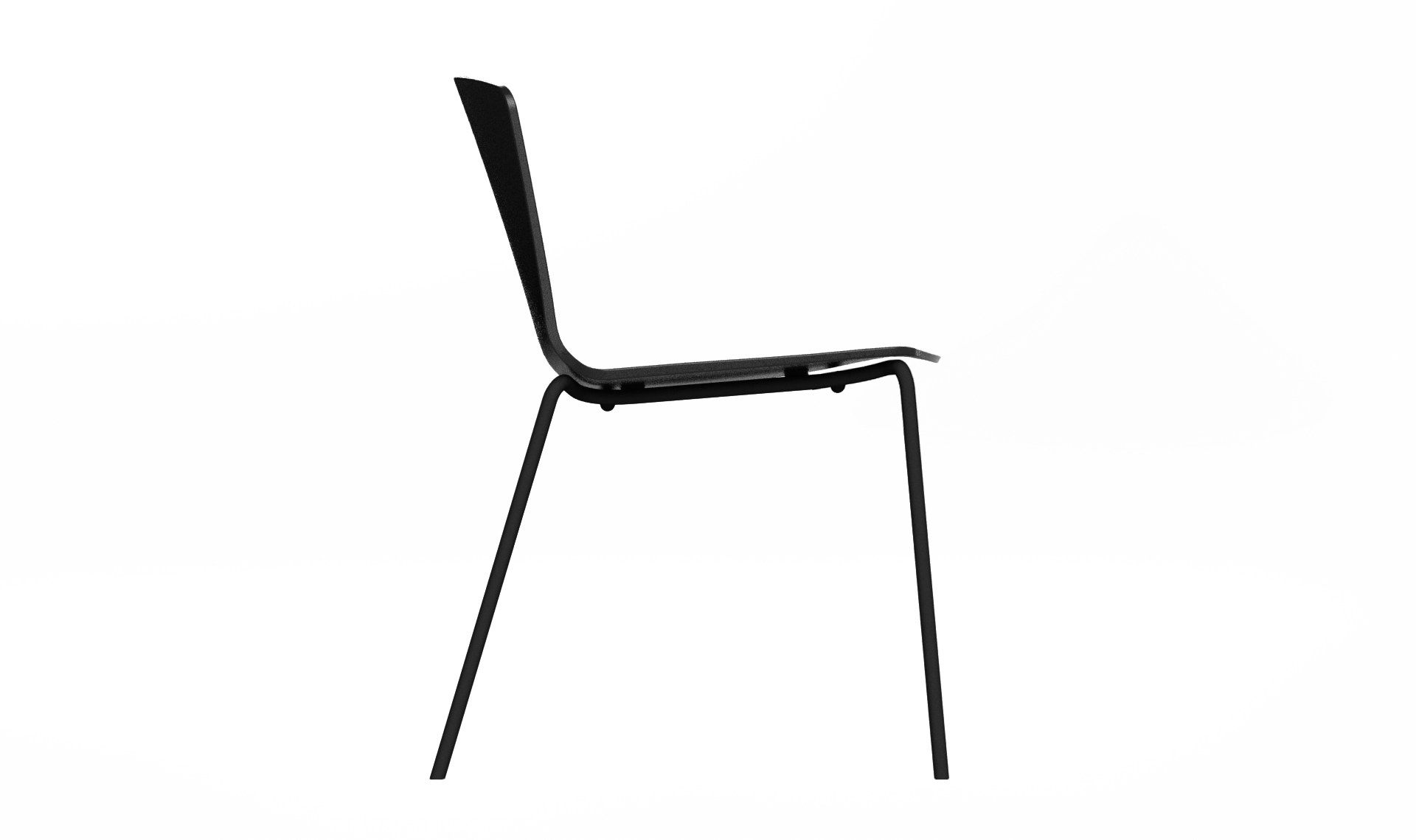 Штабелируемый садовый стул из полипропилена Kristalia рама ARCH-00134888 - Вид №1