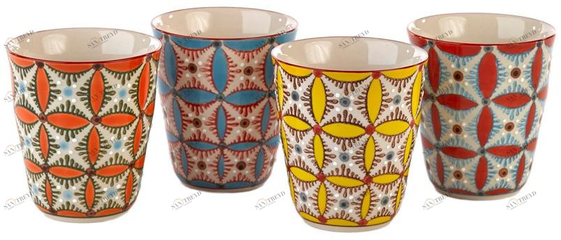 Pols Potten Кружка из керамики Hippy 230-400-185