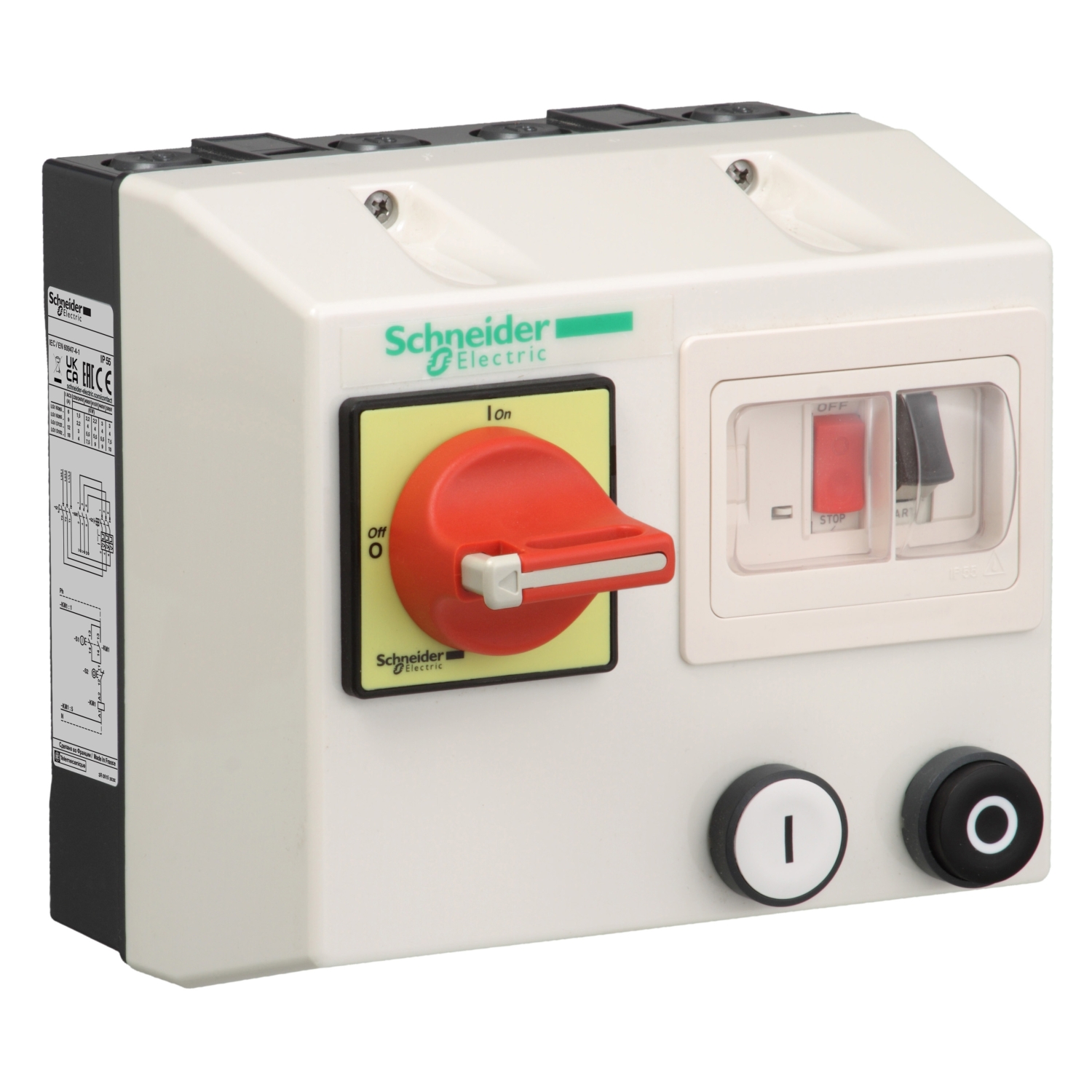 LG1K065M708 Пускатель в корпусе LG 4А, 1.5кВт 400/220В Schneider Electric TeSys 