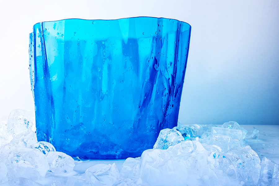 QL10163-BU Органайзер flow, средний голубой Qualy  - Вид №1