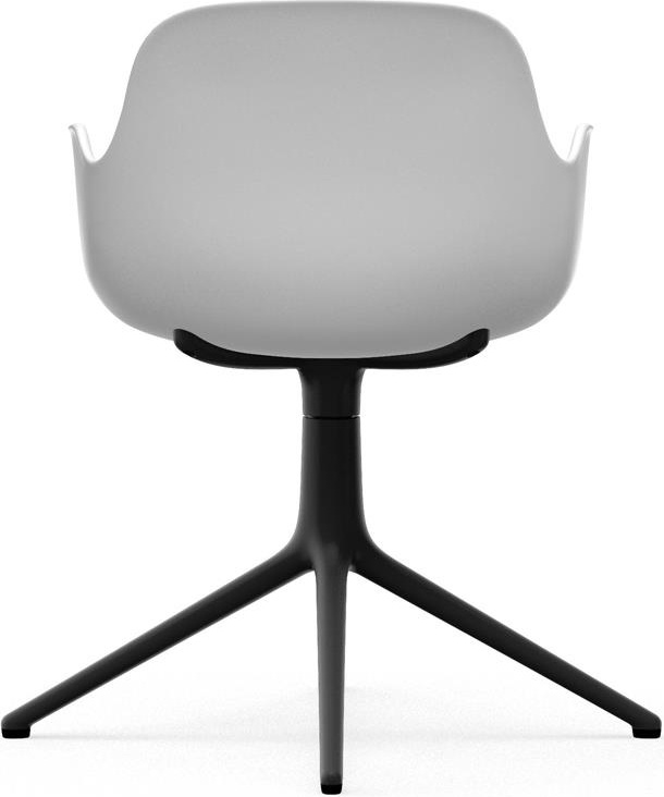 606110 Кресло Swivel 4L Black Alu White Normann Copenhagen Form - Вид №3