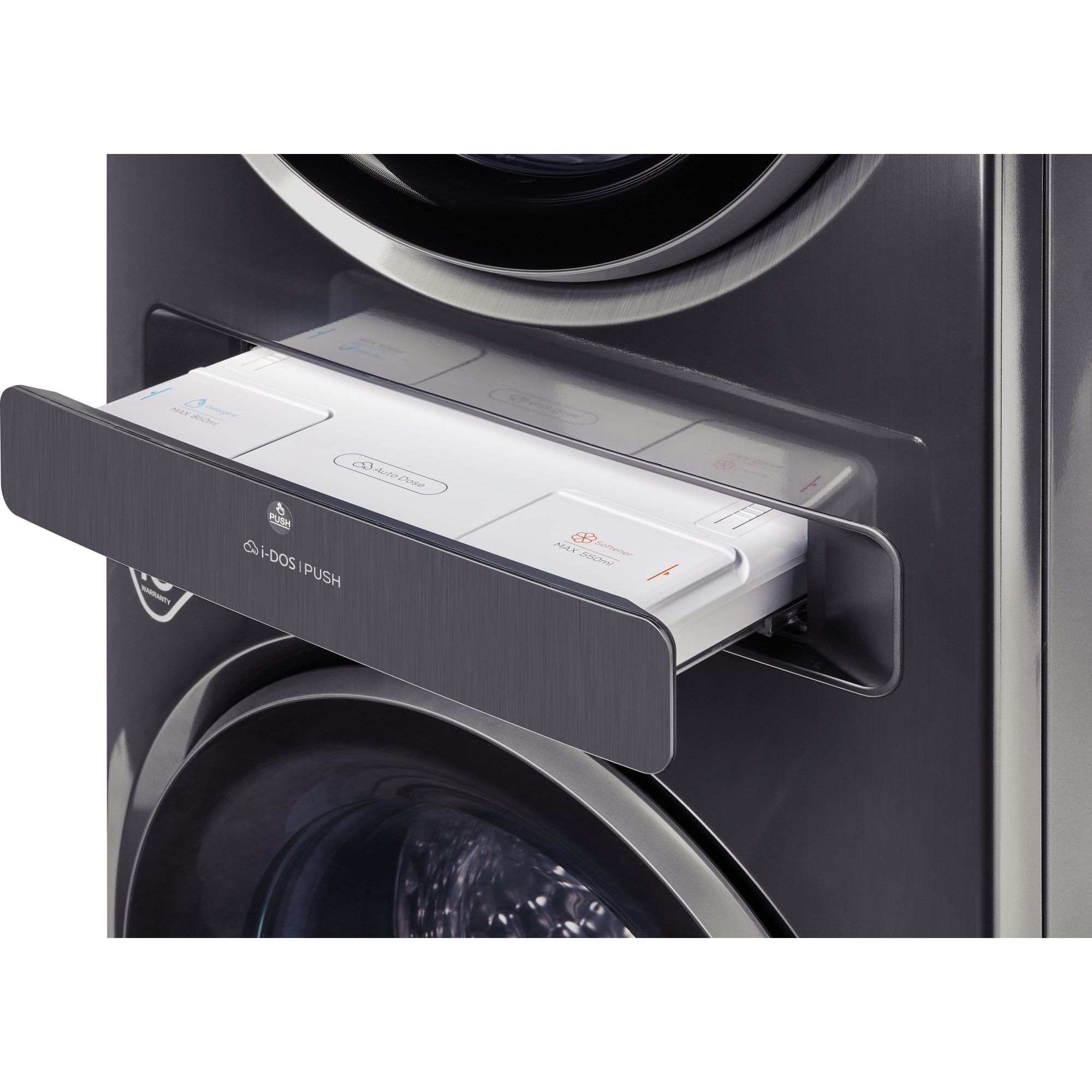 9171883 Стирально-сушильная машина HIBERG TOWER i-DD 107-612 Sd серый STDN-0122866 - Вид №5