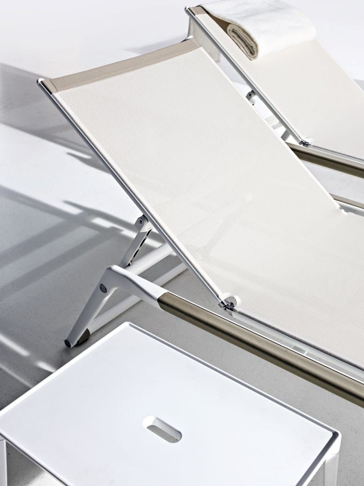 Штабелируемая Садовая кровать с откидывающейся спинкой Batyline® B&B Italia Outdoor мирт ARCH-00045092 - Вид №3