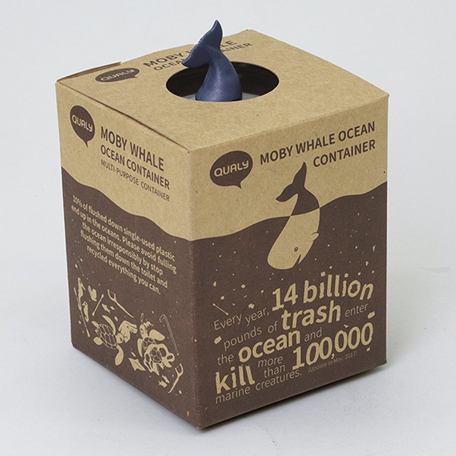 QL10329-CL-BU Органайзер moby whale ocean Qualy  - Вид №6