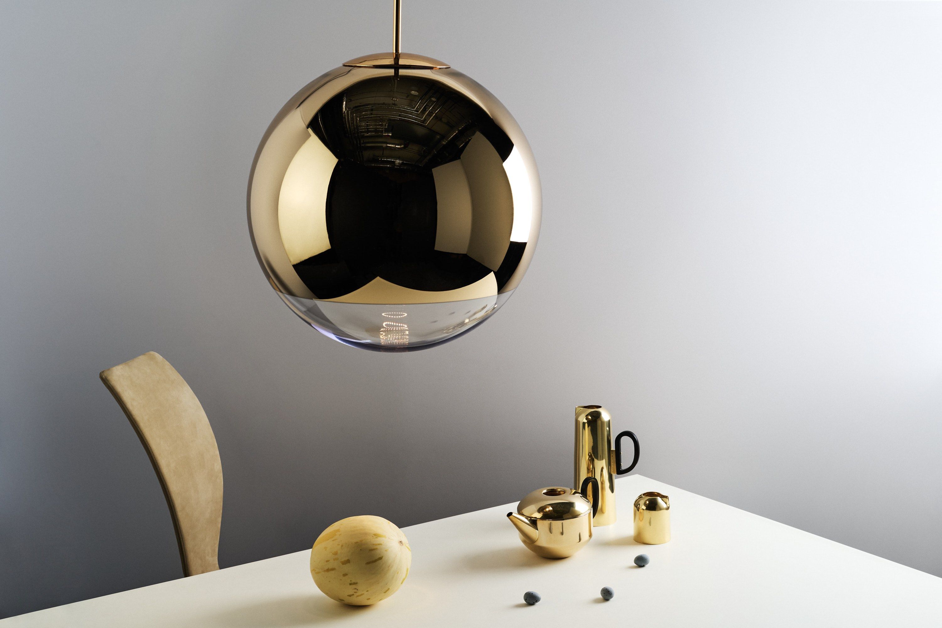Поликарбонат светодиодный подвесной светильник Tom Dixon Mirror Ball ARCH-00042584 - Вид №14