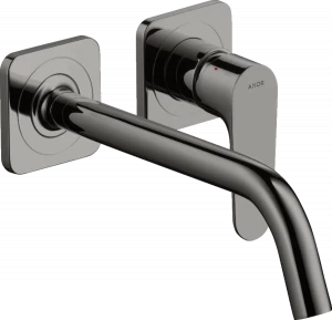 34116330 Смеситель для раковины, однорычажный, скрытого монтажа, настенный, с изливом 227 мм и розетками AXOR CITTERIO M