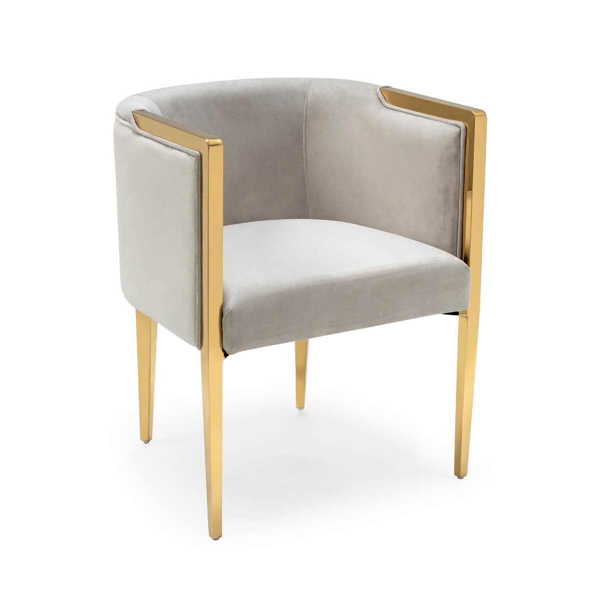 700417-TO ABHIKA СТУЛ GARDA ROUND TORTORA  - Вид №6