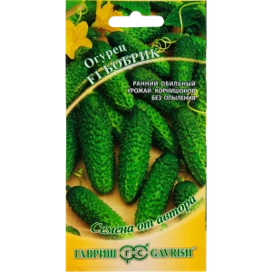 Семена огурцов-корнишонов ГАВРИШ «Бобрик» F1 - ультраранний урожайный сорт 82097789