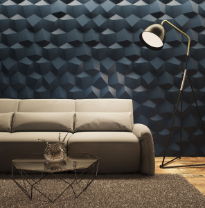 Трехмерное гипсовое покрытие