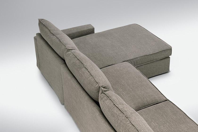 Sits Мягкий 4-х местный тканевый диван с шезлонгом Oscar sun-id-1349339 - Вид №1