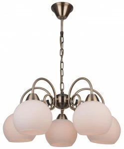 Подвесная люстра Toplight Lynnette TL7340D-05AB TOPLIGHT LYNNETTE 187787 Белый