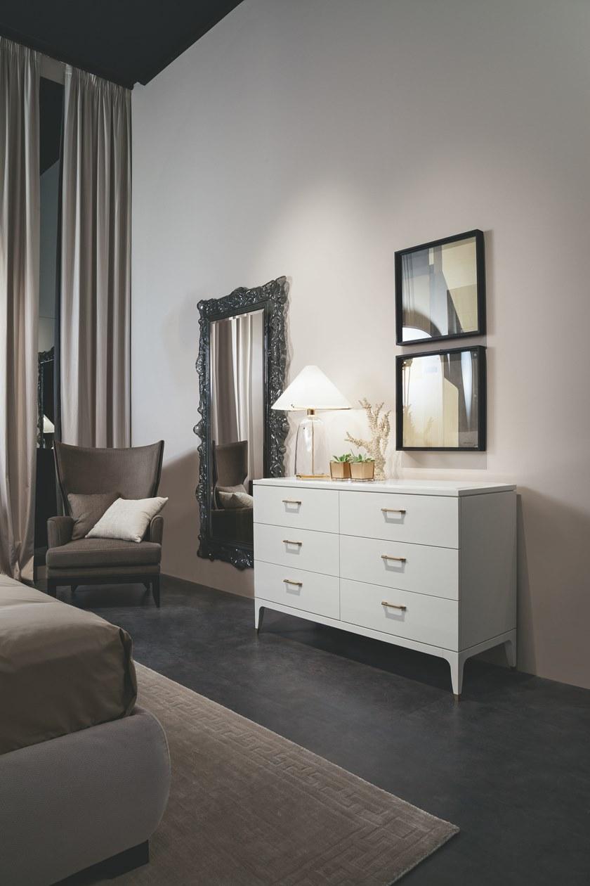 SELVA Лакированный комод из фанерованной древесины Delano 5028  - Вид №3