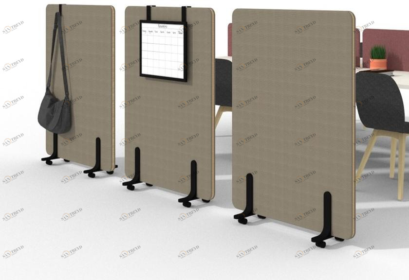 Martex Передвижная тканевая офисная перегородка на колесах Nucleo sun-id-1433007