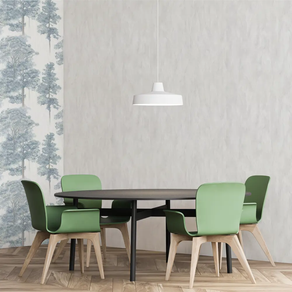 Обои флизелиновые Palitra Home Taina Lesa серые 1.06 м 89427171 STLM-1567948 - Вид №5