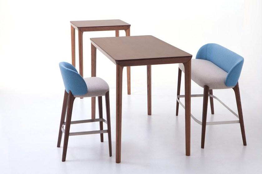 Very Wood Прямоугольный деревянный высокий стол Bellevue sun-id-1411757 - Вид №1