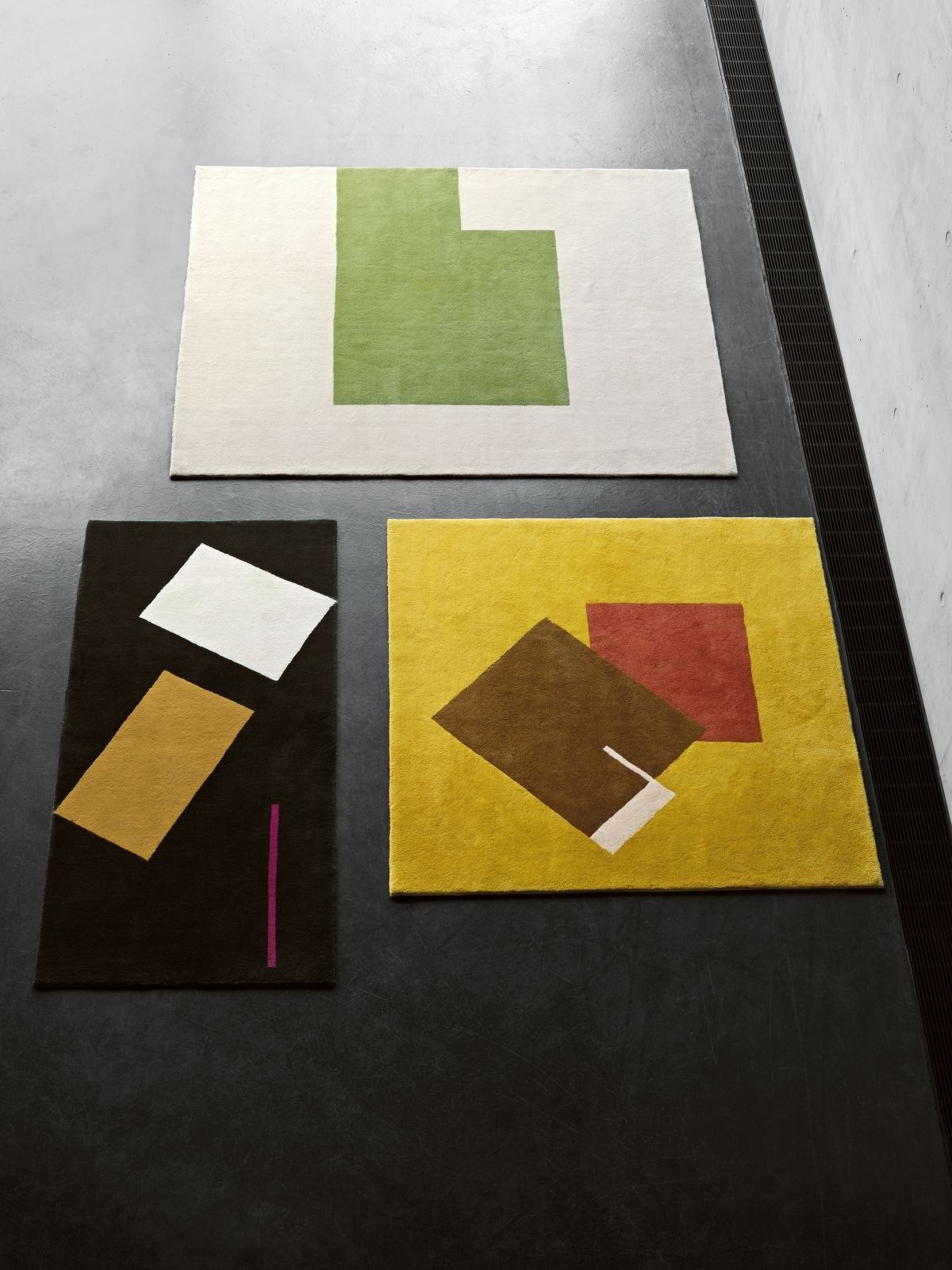 Шерстяной ковер с геометрическим рисунком Classicon Castellar ARCH-00034525 - Вид №3