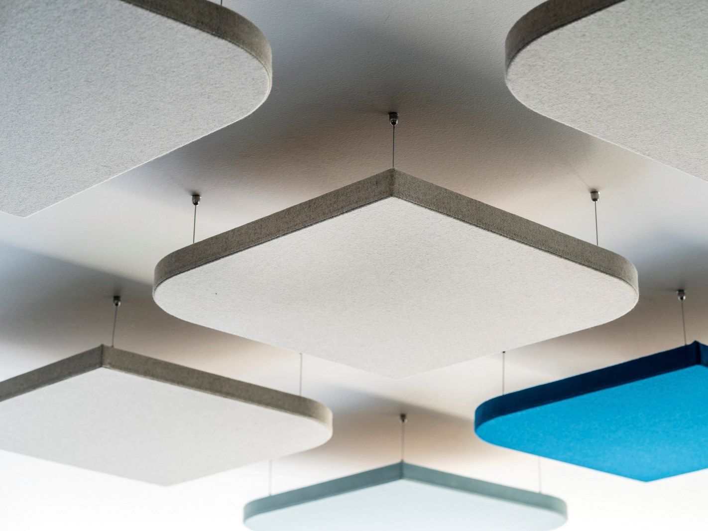 Акустическая подвесная панель из ткани SilentLab STILL SKY - SET OF 4 ARCH-00042026 - Вид №5