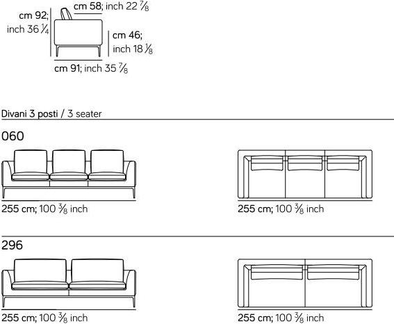 AMURA Модульный угловой диван из ткани Leonard Am024.240+241+245 - Вид №8