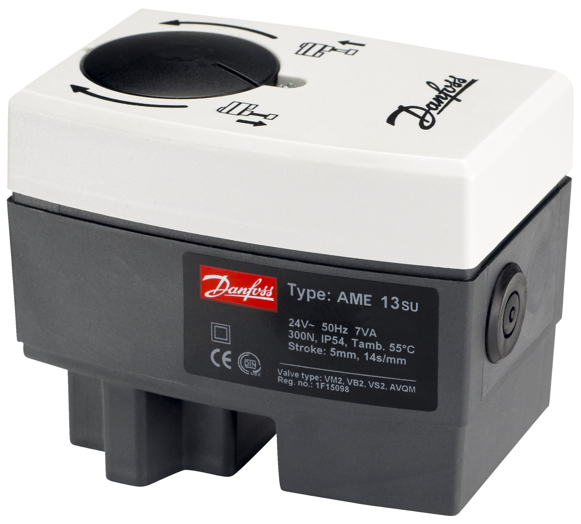 Danfoss Редукторные электроприводы с аналоговым управлением AME 438 SU Эл.привод аналог. 24В 082H0121 