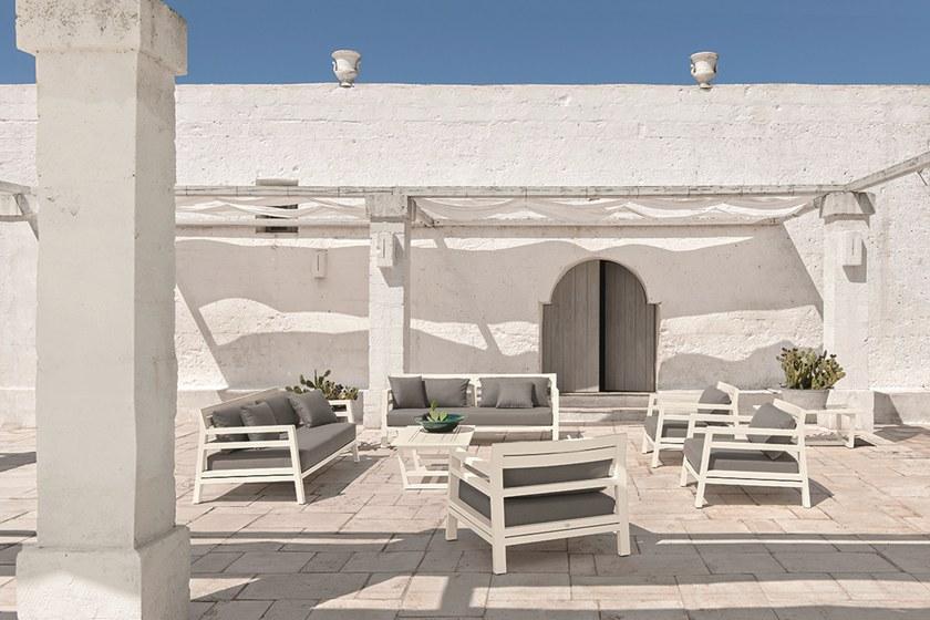 Ethimo 3-х местный тканевый садовый диван Costes Codi0100 - Вид №4