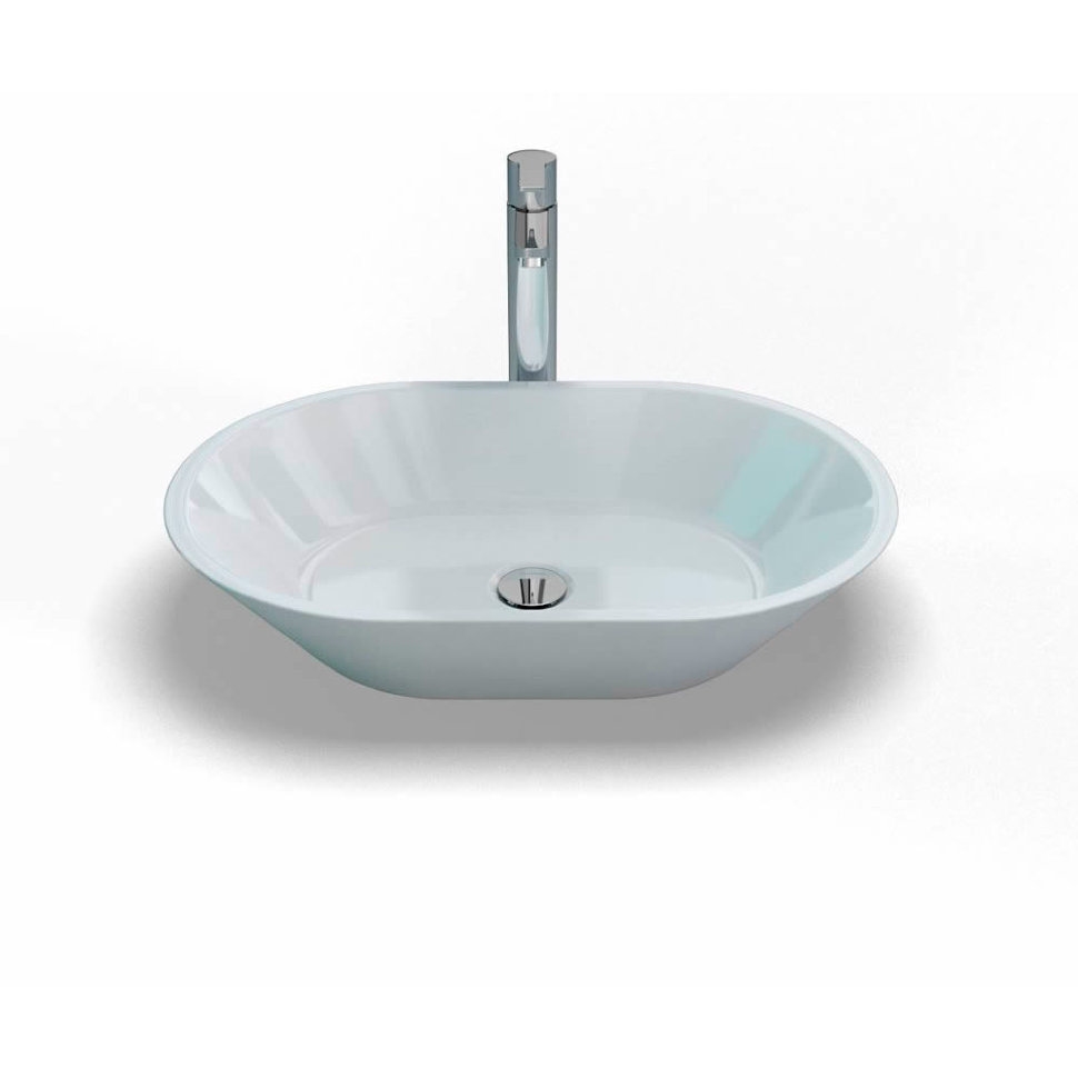 B5E Накладная раковина на столешницу  овальная Burlington  - Вид №1