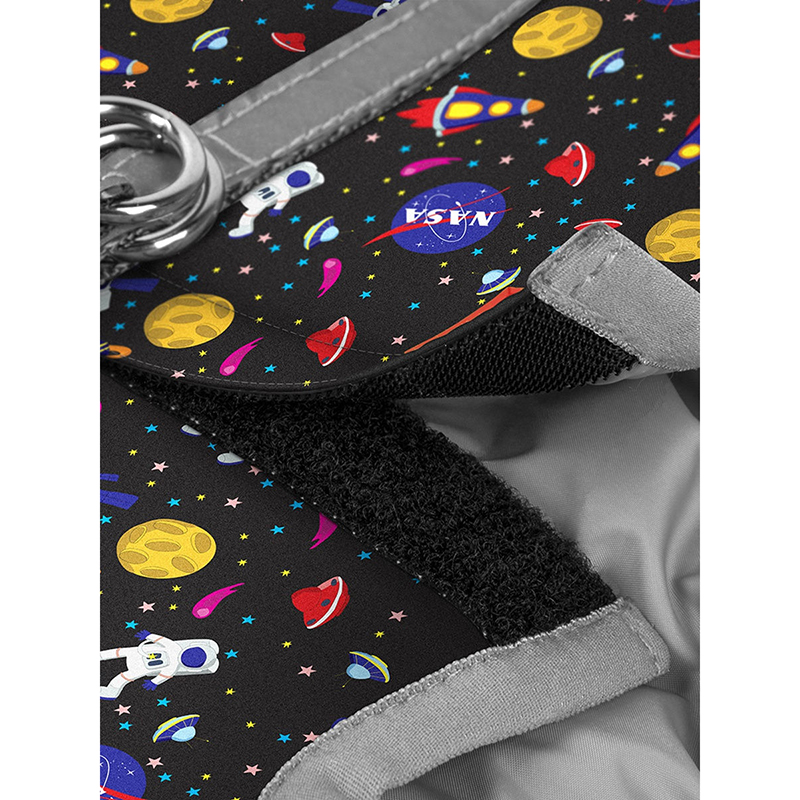 ПР0053662 Шлейка для собак Waudog с рисунком NASA (S1, обхват груди 40-45см, обхват шеи 29-31см) COLLAR  - Вид №2