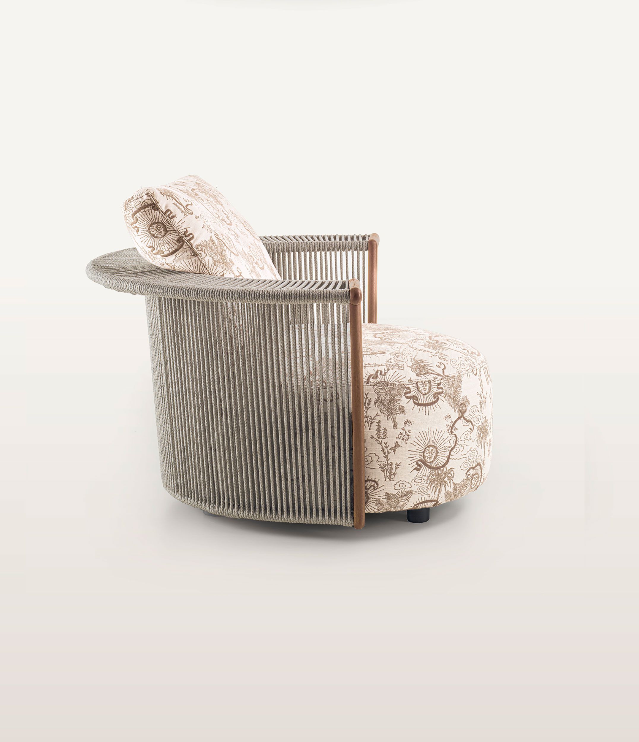 Съемное садовое кресло из ткани Longhi курорт ARCH-00032669 - Вид №6