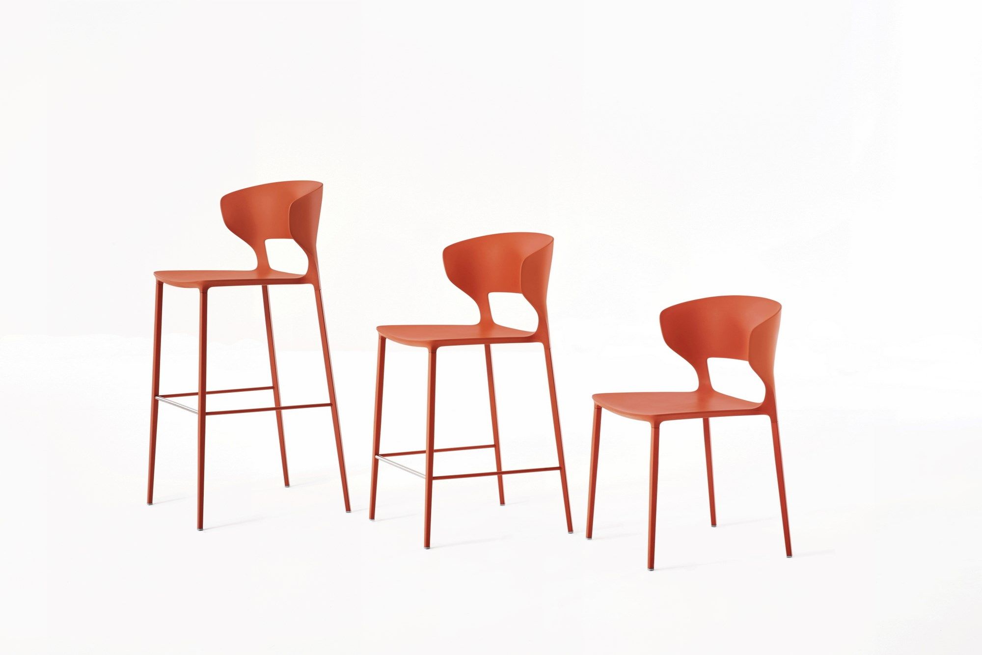 Штабелируемый стул из полиуретана Desalto Koki ARCH-00071737 - Вид №10