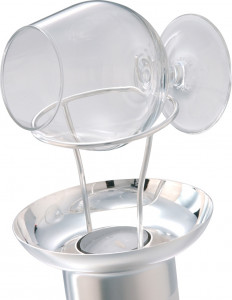 10590144 Arthur Price Набор для подогрева бренди Arthur Price "Эгоист" 16см (посеребрение), п/к Посеребрение