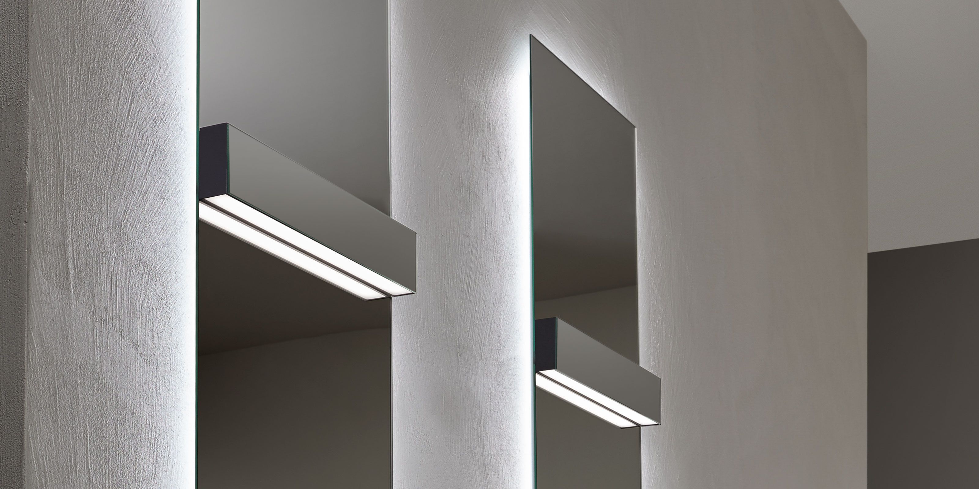 Алюминиевая светодиодная зеркальная лампа Antoniolupi LUCENTE ARCH-00046262 - Вид №5