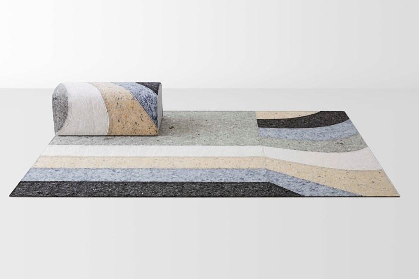 GAN Прямоугольный коврик ручной работы из синтетического волокна Nuances sun-id-1427602 - Вид №7