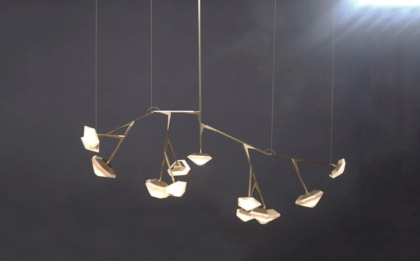 Светодиодный подвесной светильник из металла с диммером Myriad Santreyd sun-id-1500403 - Вид №4