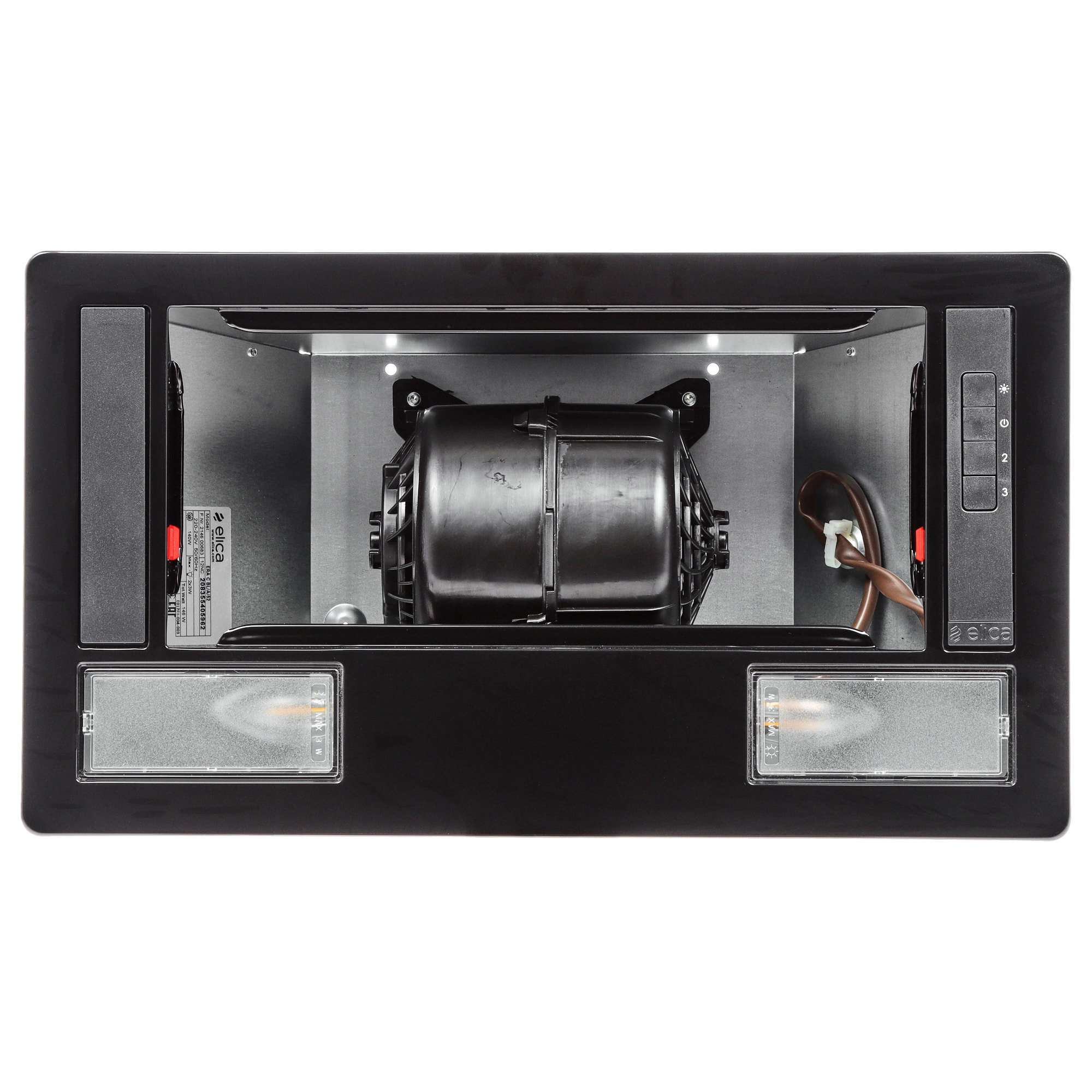 5319488 Вытяжка полновстраиваемая Elica ERA C BL/A/52 черный STDN-0065726 - Вид №6