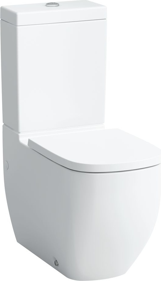 H8248014000001 Напольный унитаз-компакт, безободковый смыв Rimless, выпуск горизонтальный/вертикальный LAUFEN PRO