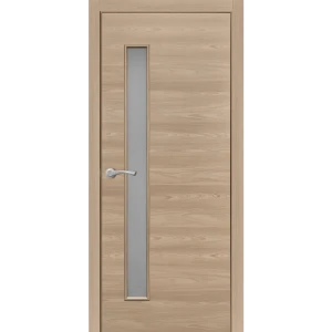 Комплект двери остекленная 80x200 см Hardflex цвет коричневый с добором 200 мм