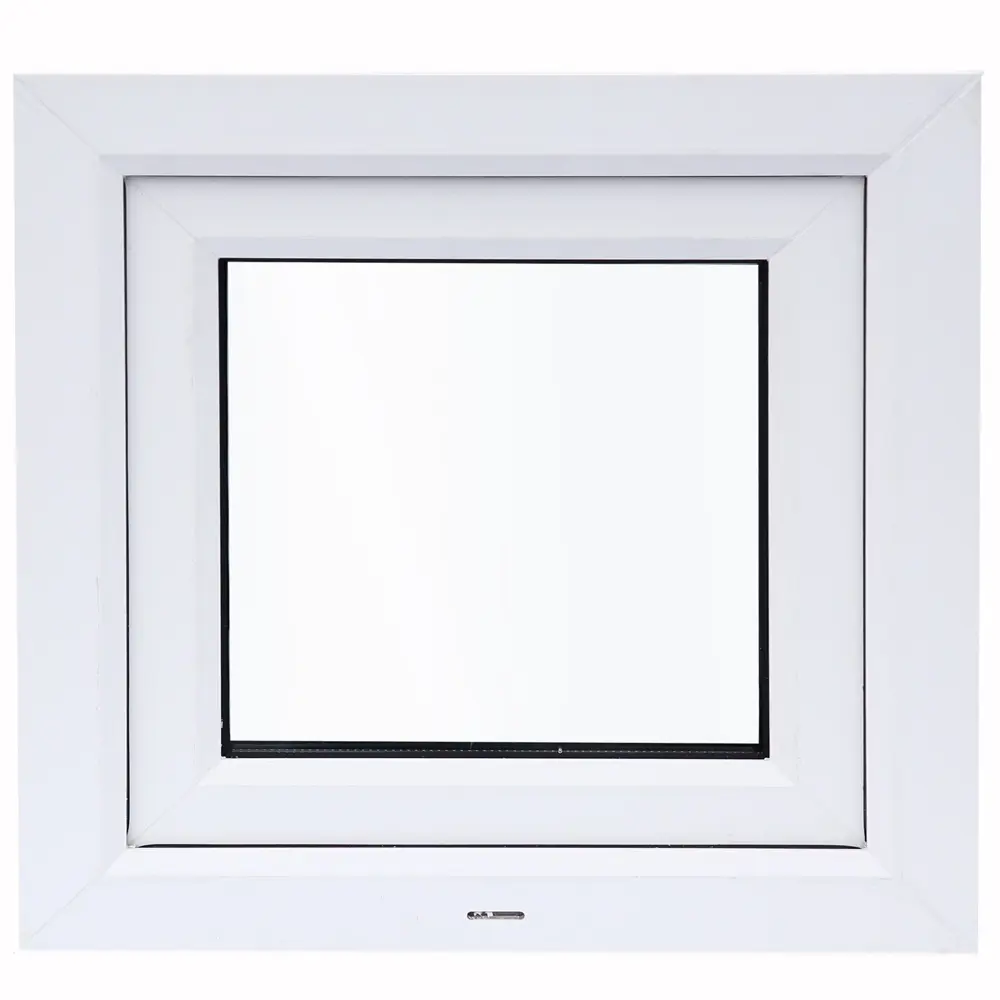 Пластиковое окно ПВХ Deceuninck одностворчатое 600x600 мм (ВхШ) однокамерный стеклопакет белый (с двух сторон) STLM-2140074 - Вид №4