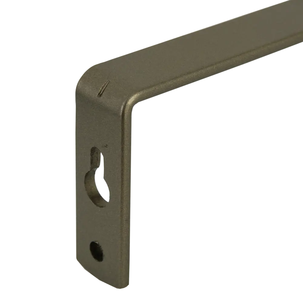 Держатель двухрядный простой Orbis металл цвет графит 2 см STLM-2001351 - Вид №1