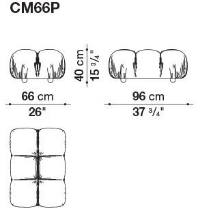 B&B Italia Модульный кожаный диван с тафтингом Camaleonda sun-id-1503982 - Вид №6