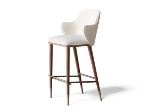 Высокий стул со спинкой