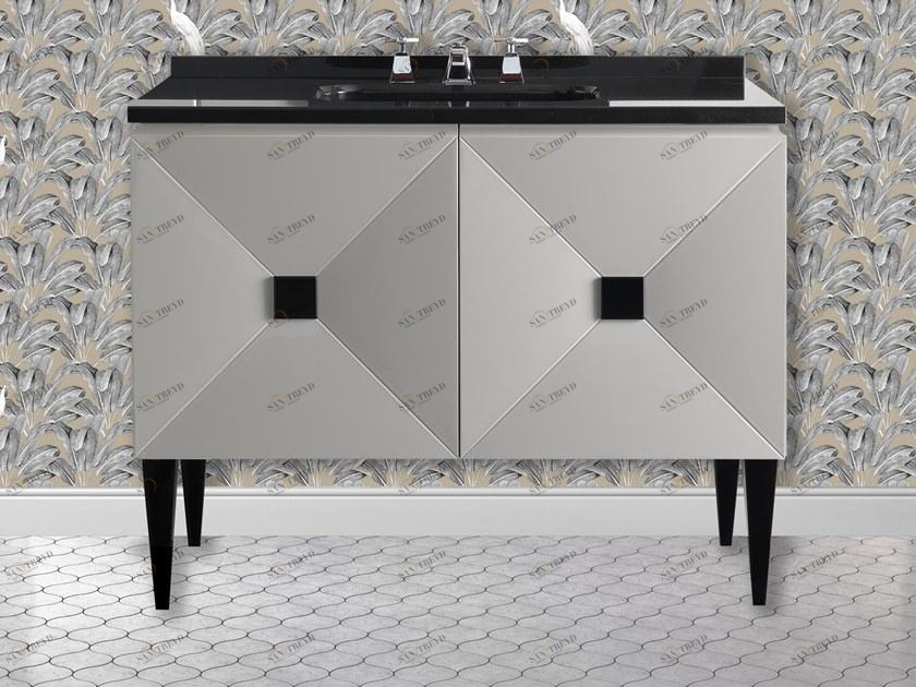 Devon&Devon Лаковая тумба под умывальник с дверцами sun-id-1398658