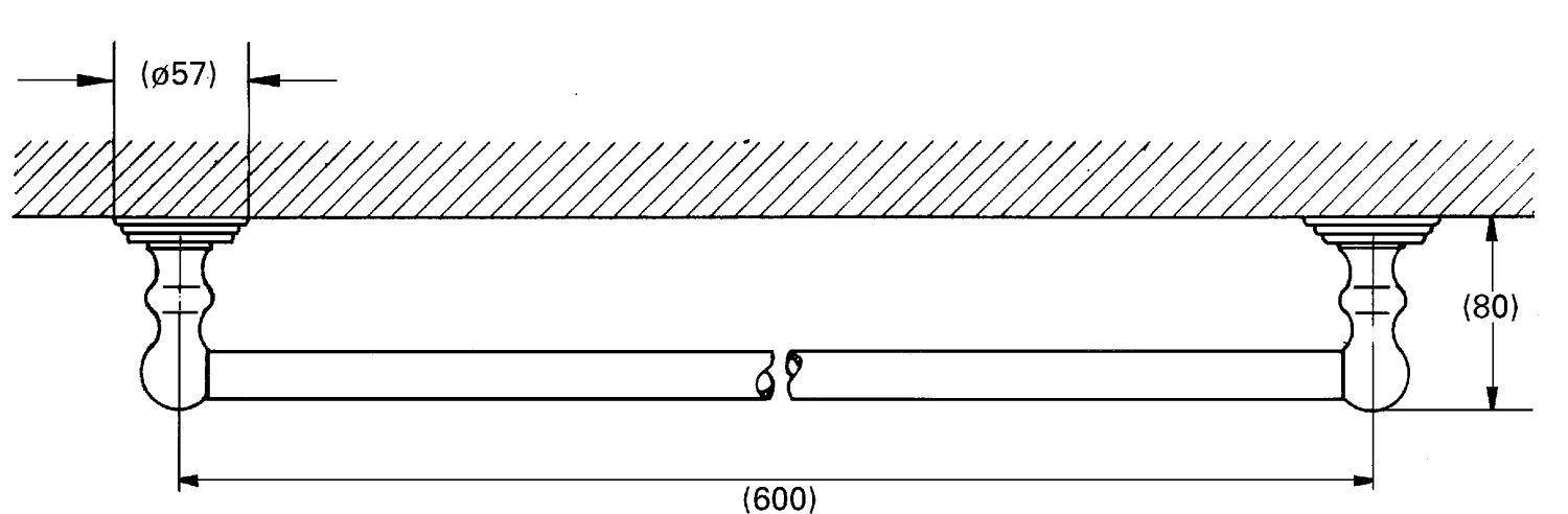 40049IG0 Держатель для полотенца Grohe Sinfonia хром золото - Вид №1